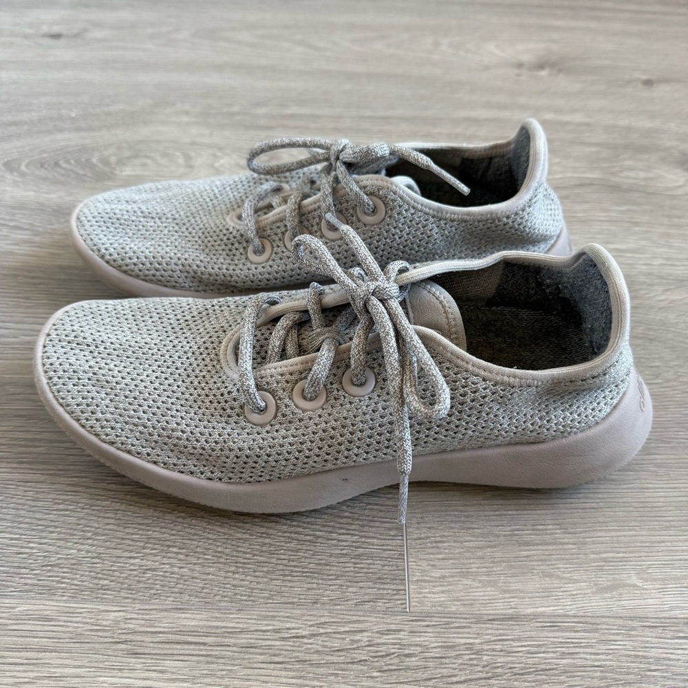 Women’s Allbirds Taupe Tree Runner - Size 8